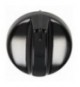 MANOPOLA TIPO IGNIS NERA Diam. 40 mm