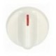 MANOPOLA TIPO INDESIT BIANCA Diam. 40 mm