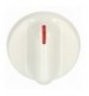 MANOPOLA TIPO INDESIT BIANCA Diam. 40 mm