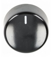 MANOPOLA TIPO LOFRA NERA Diam. 39 mm