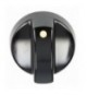 MANOPOLA TIPO LOFRA NERA Diam. 45 mm