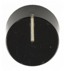 MANOPOLA TIPO NARDI NERA Diam. 30 mm