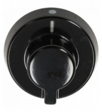 MANOPOLA TIPO NARDI NERA Diam. 39 mm