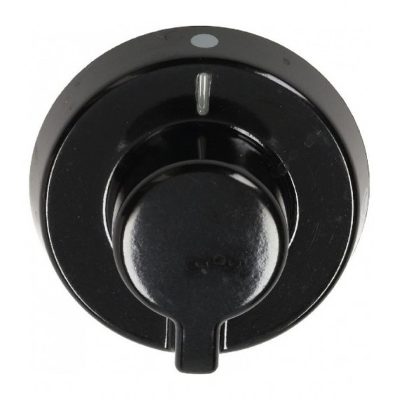 MANOPOLA TIPO NARDI NERA Diam. 39 mm