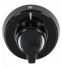 MANOPOLA TIPO NARDI NERA Diam. 39 mm