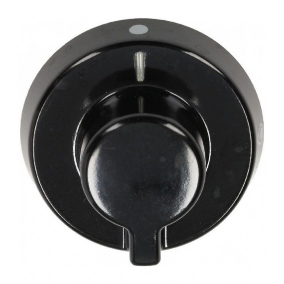 MANOPOLA TIPO NARDI NERA Diam. 39 mm