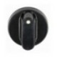 MANOPOLA TIPO NARDI NERA Diam. 39 mm