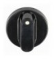 MANOPOLA TIPO NARDI NERA Diam. 39 mm