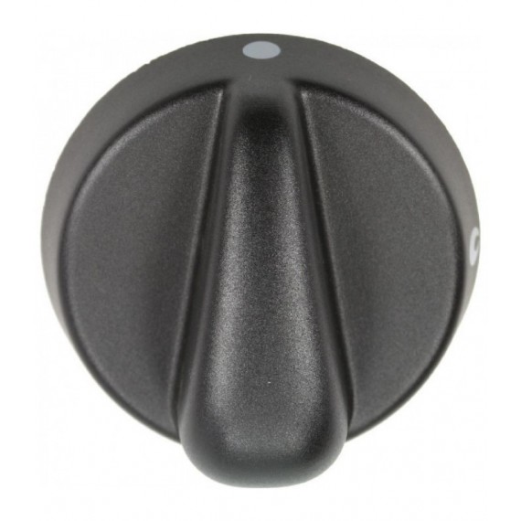 MANOPOLA TIPO NARDI NERA Diam. 39 mm