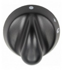 MANOPOLA TIPO NARDI NERA Diam. 39 mm