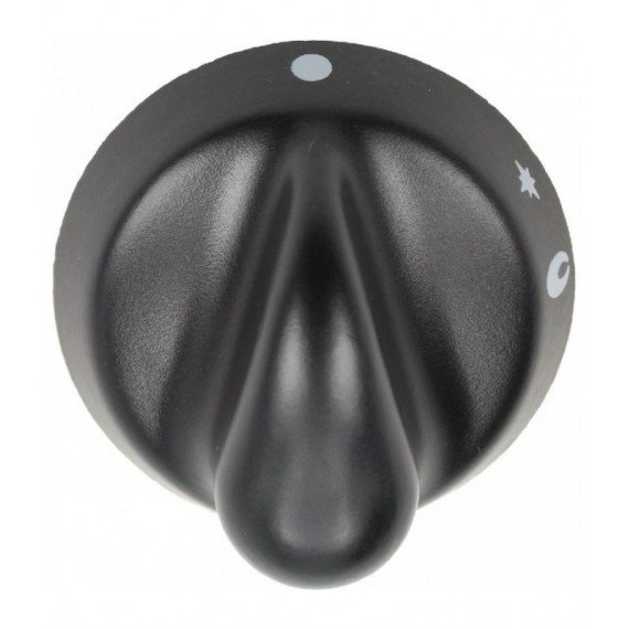 MANOPOLA TIPO NARDI NERA Diam. 39 mm