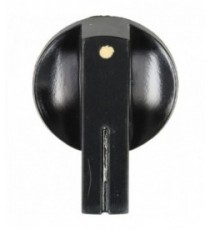 MANOPOLA TIPO REX NERA Diam. 37 mm