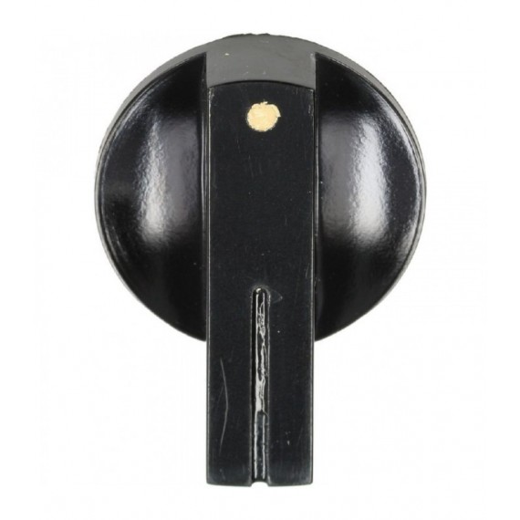 MANOPOLA TIPO REX NERA Diam. 37 mm