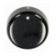 MANOPOLA TIPO REX NERA Diam. 40 mm