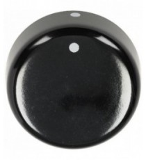 MANOPOLA TIPO REX NERA Diam. 40 mm