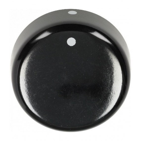 MANOPOLA TIPO REX NERA Diam. 40 mm