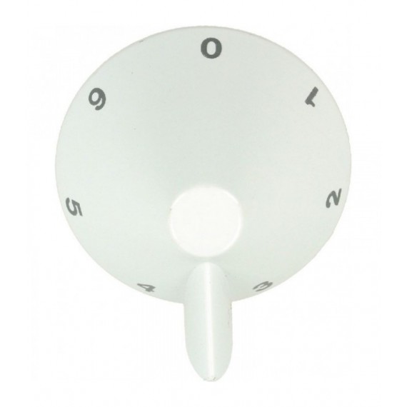 MANOPOLA TIPO REX BIANCA Diam. 38 mm
