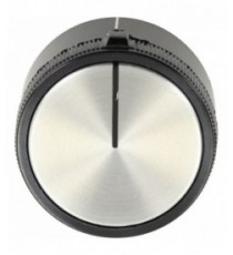 MANOPOLA TIPO SAMET NERA Diam. 43 mm