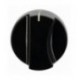 MANOPOLA TIPO SAMET NERA Diam. 46 mm