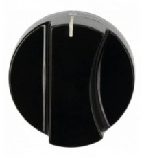 MANOPOLA TIPO SAMET NERA Diam. 46 mm