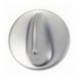 MANOPOLA TIPO SAMET ARGENTO Diam. 39 mm
