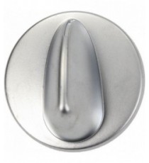 MANOPOLA TIPO SAMET ARGENTO Diam. 39 mm