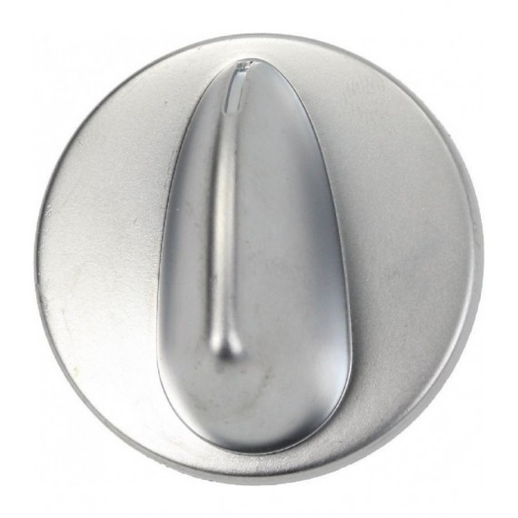 MANOPOLA TIPO SAMET ARGENTO Diam. 39 mm