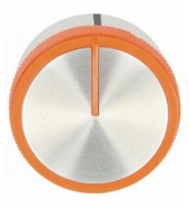MANOPOLA TIPO SMALVIC ARANCIO Diam. 45 mm