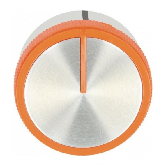 MANOPOLA TIPO SMALVIC ARANCIO Diam. 45 mm