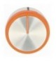 MANOPOLA TIPO SMALVIC ARANCIO Diam. 45 mm