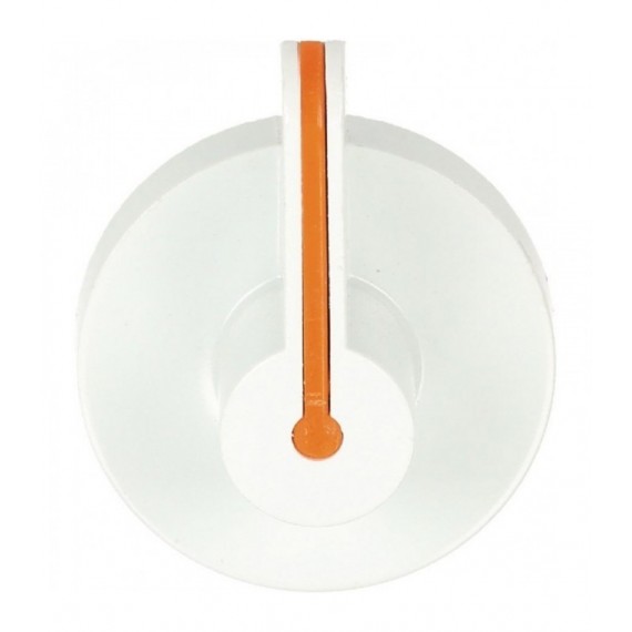MANOPOLA TIPO SMEG BIANCA Diam. 30 mm