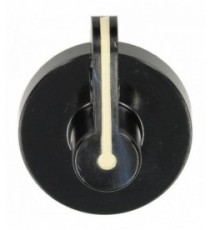 MANOPOLA TIPO SMEG NERA Diam. 30 mm