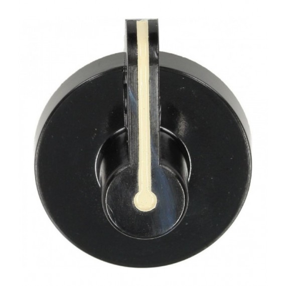 MANOPOLA TIPO SMEG NERA Diam. 30 mm