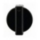 MANOPOLA TIPO CANDY NERA Diam. 38 mm