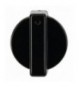 MANOPOLA TIPO CANDY NERA Diam. 38 mm