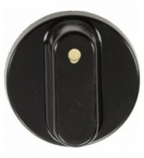 MANOPOLA TIPO STAR NERA Diam. 38 mm