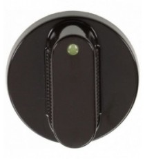 MANOPOLA TIPO STAR NERA Diam. 38 mm
