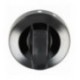 MANOPOLA INDUSTRIALE NERA Diam. 62 mm