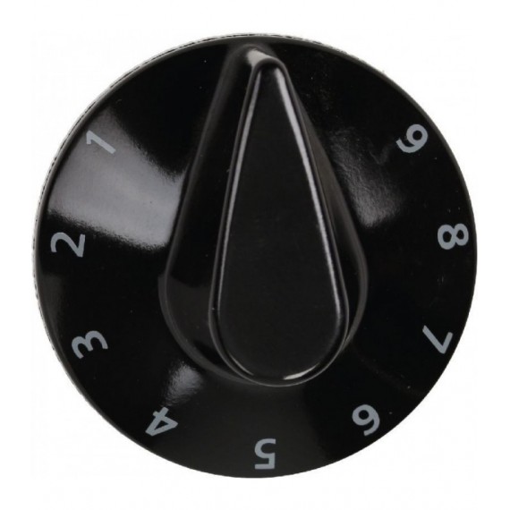 MANOPOLA NERA COTTURA FAGOR Diam. 47 mm
