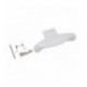 MANIGLIA BIANCA OBLO INDESIT KIT