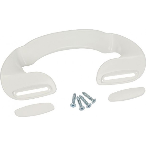 MANIGLIA FRIGO BIANCA 190x80 mm