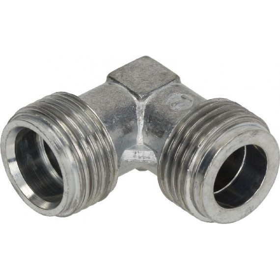 RACCORDO A GOMITO ALLUMINIO 1/2 M/M