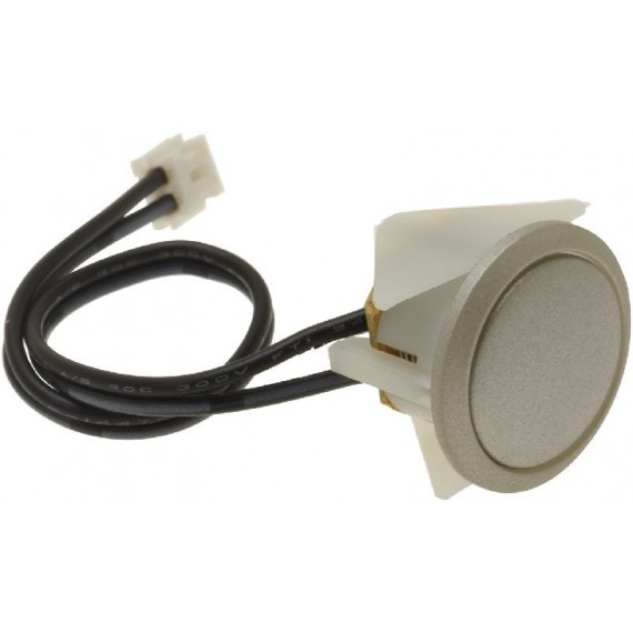 TASTO PULSANTE WHIRLPOOL GRIGIO