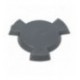 TRASCINATORE PIATTO MICROONDE H20mm