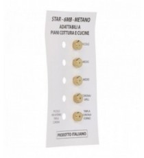INIETTORI METANO 6MB GLEM GAS STAR 5 PZ