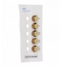 INIETTORI METANO 10MB SMEG KIT 5 PEZZI