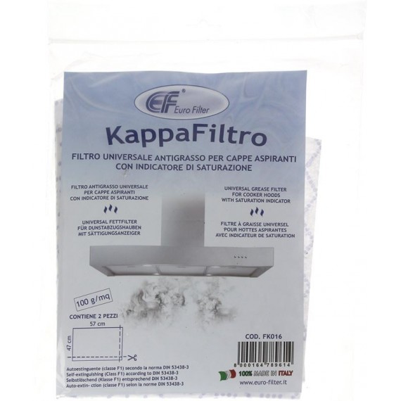 FILTRO CAPPA PANNO 470x570 mm - KIT 2 PZ