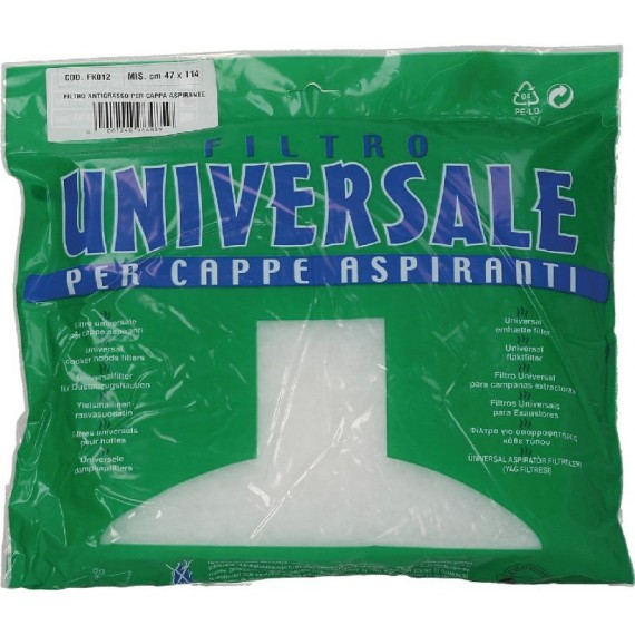 FILTRO CAPPA PANNO 470X1140mm