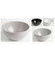 Contenitore rotondo Dm.25 cm bianco