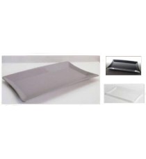Vassoio a servire quadrato cm 42x42x3 sabbia